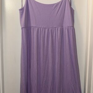 Old Navy Purple Midi Dress